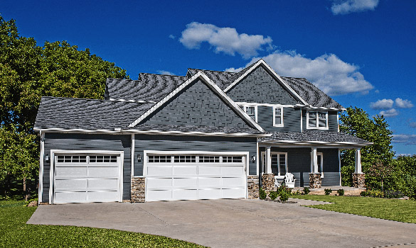 Recessed Panel Garage Doors